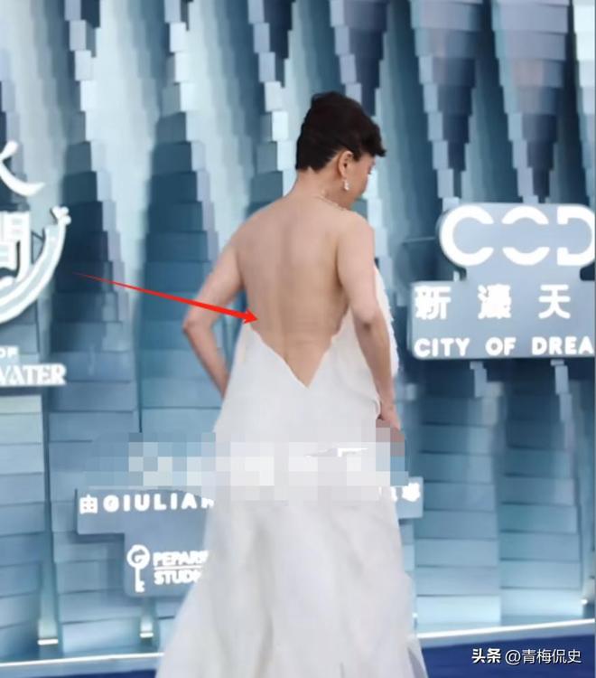 抢镜胡杏儿美出圈C位张柏芝抢尽风头AG真人平台澳门晚宴：刘嘉玲大露背(图6)