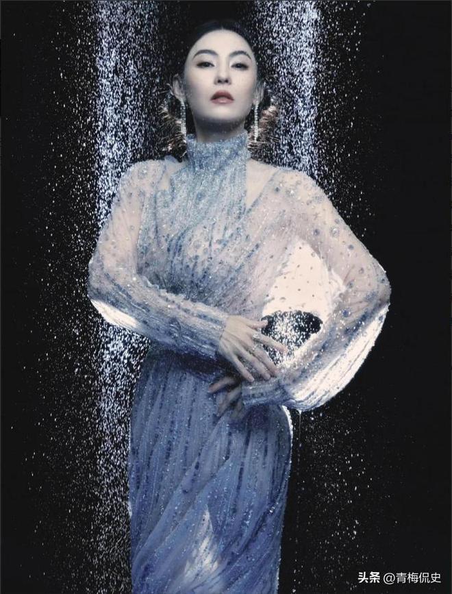 抢镜胡杏儿美出圈C位张柏芝抢尽风头AG真人平台澳门晚宴：刘嘉玲大露背(图9)