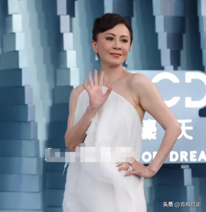 抢镜胡杏儿美出圈C位张柏芝抢尽风头AG真人平台澳门晚宴：刘嘉玲大露背(图17)