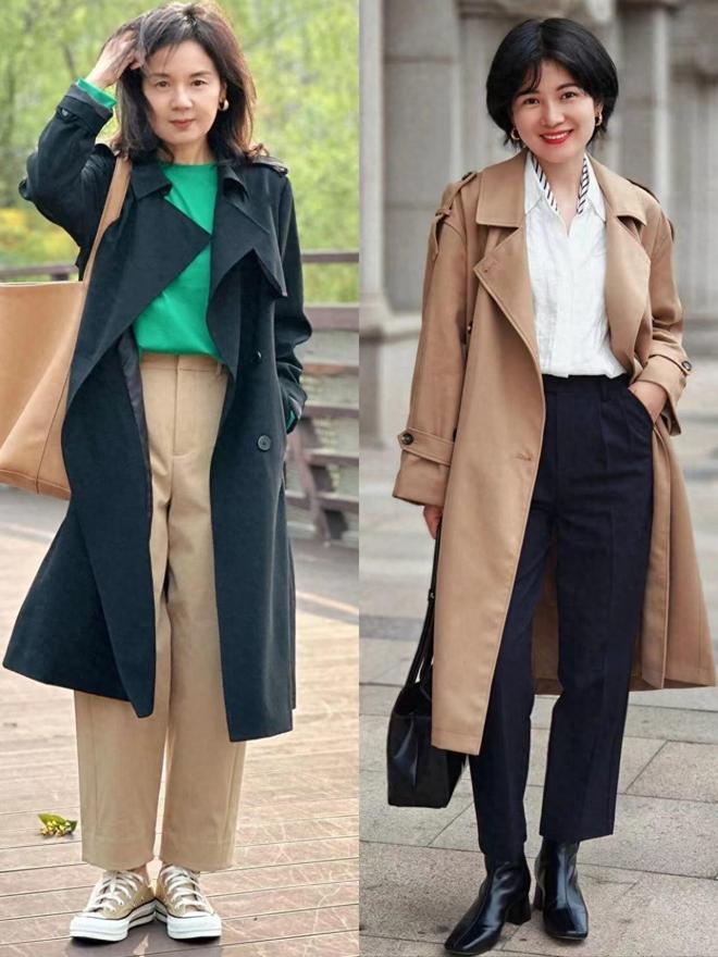 王炸组合这样穿减龄时髦又高级真美AG真人“风衣+阔腿裤”=今秋的(图4) 王炸组合这样穿减龄时髦又高级真美AG真人“风衣+阔腿裤”=今秋的(图4)